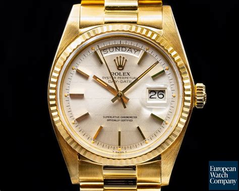 retro rolex day date|Rolex 1803 day date 1973.